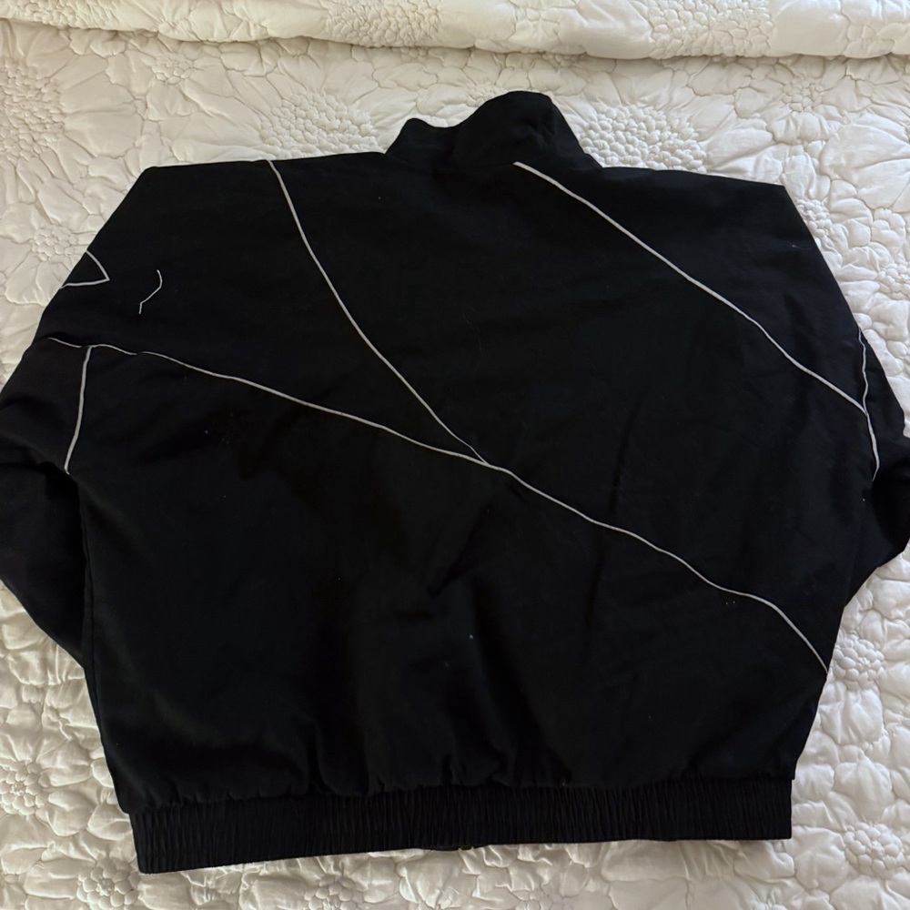 Adidas Originals Black Panelled Track jacket with Matching Leggings - Picture 4 of 8